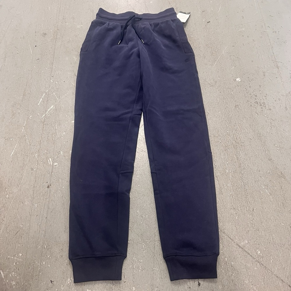 Champion‎ Sweatpants Mens Small Joggers Fleece Loose Lounge Navy Blue